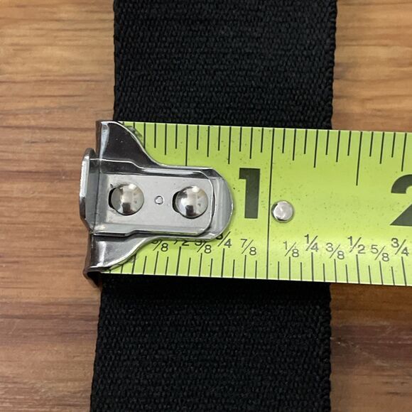 Roundtree & Yorke Black And Blue Chevron Stripes Suspenders Leather Loops - Picture 7 of 9